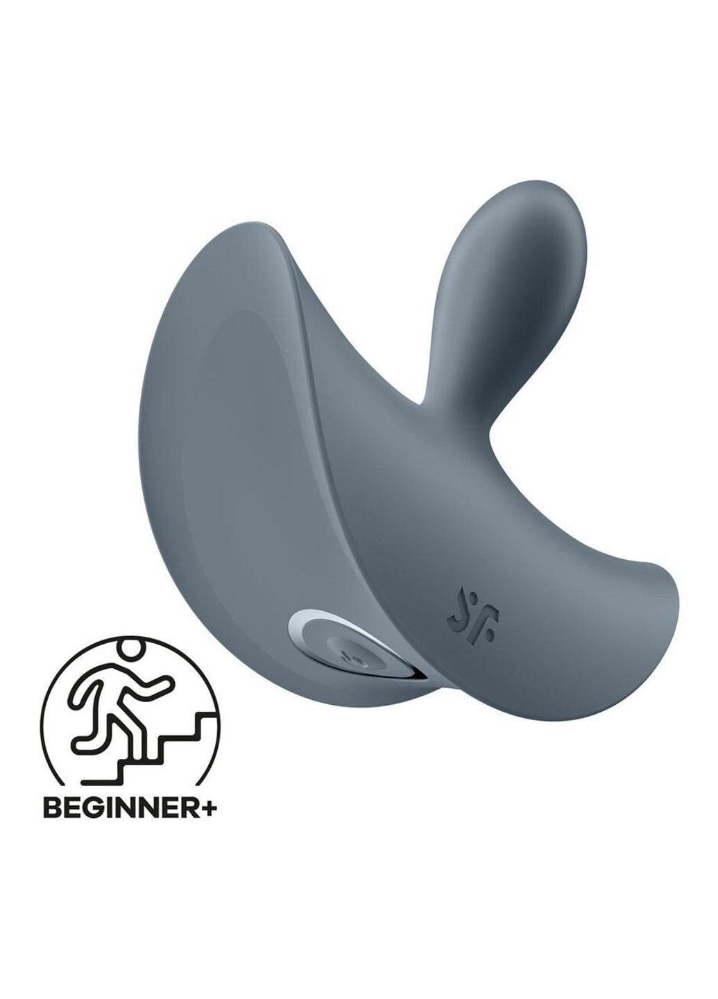 Анальная вибропробка Booty Absolute Beginners 2, для начинающих, вводимая часть 3,5 см Satisfyer (315497886)