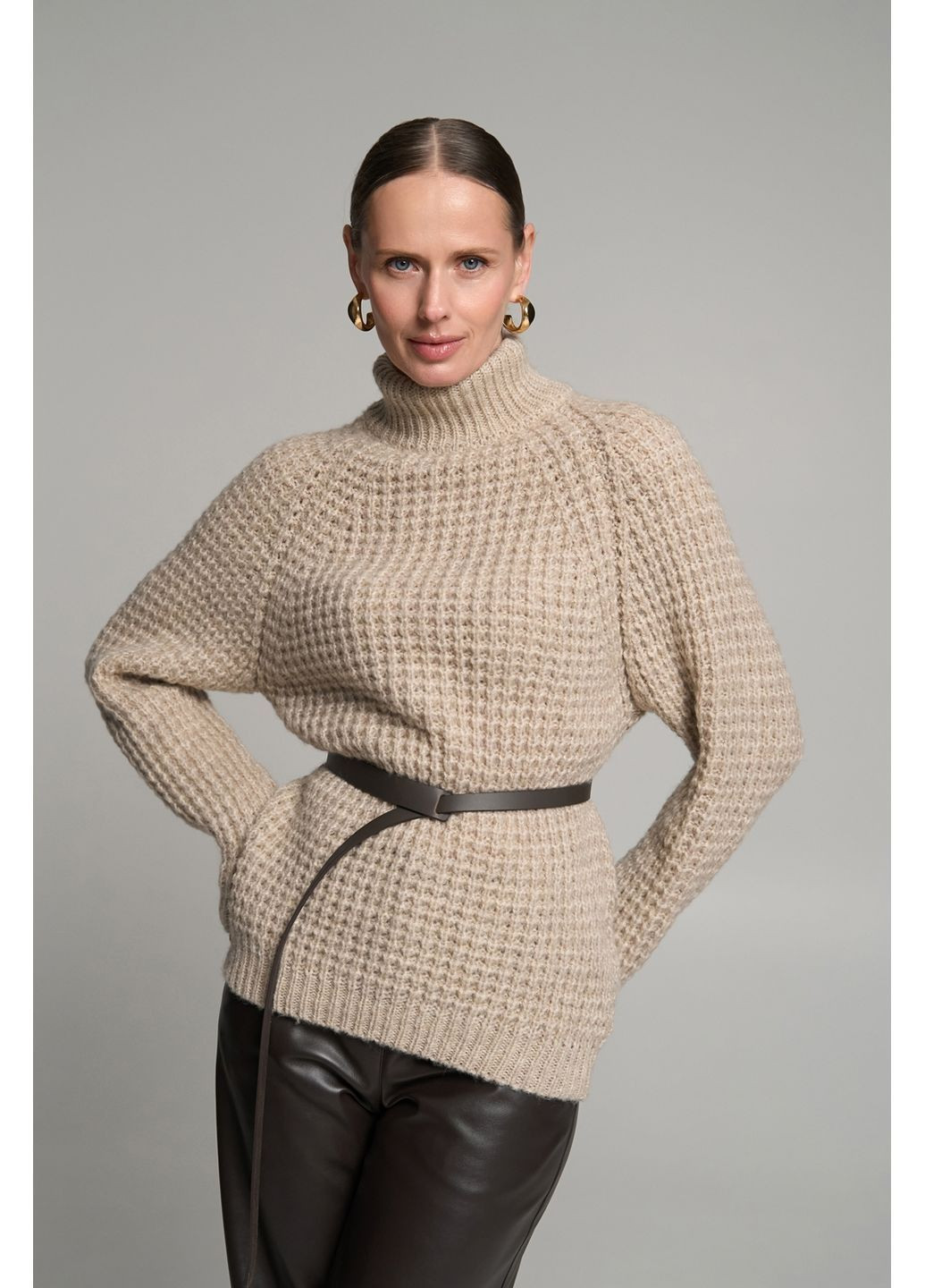 Комбінований светр 2878 Triko Bakh