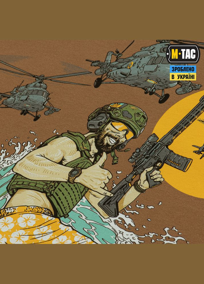 Футболка Surf Club Coyote Brown M-TAC (315146964)