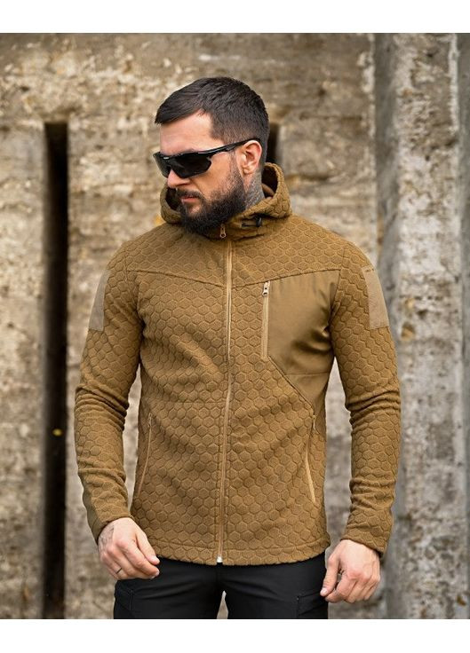 Армійська чоловіча демісезонна флісовка койот Freedom (361677420)