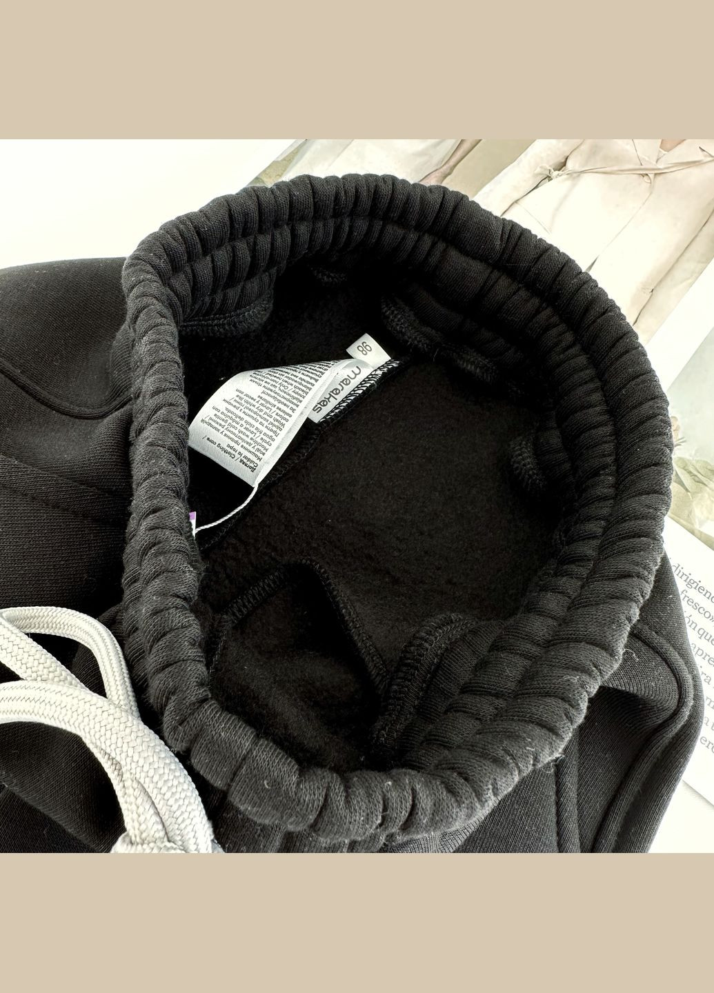 Черные повседневный зимние брюки Marakas