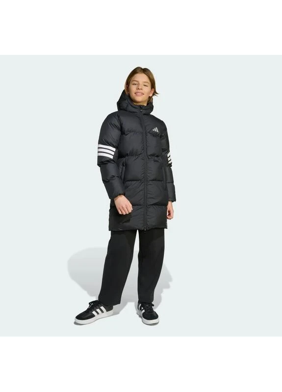 Чорна демісезонна парка future icons black jw2478 adidas