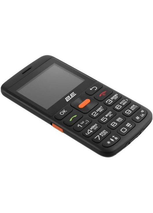 Мобільний телефон (бабушкофон) T180 MAX Black (688130251051) 2E (330029925)