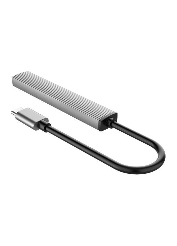 USB-хаб AH-12F-GY-BP USB Type-C 3-в-1 (CA913541) Orico (370616675)