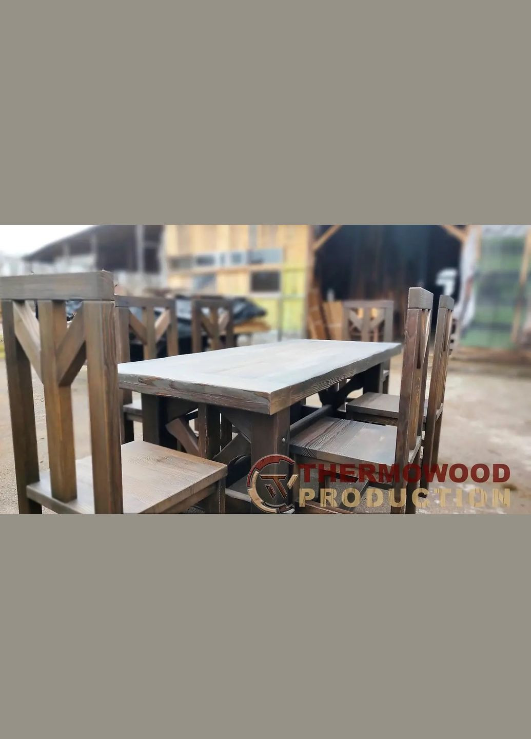 Садовая мебель 2000х900мм из массива дерева Home (315800340)