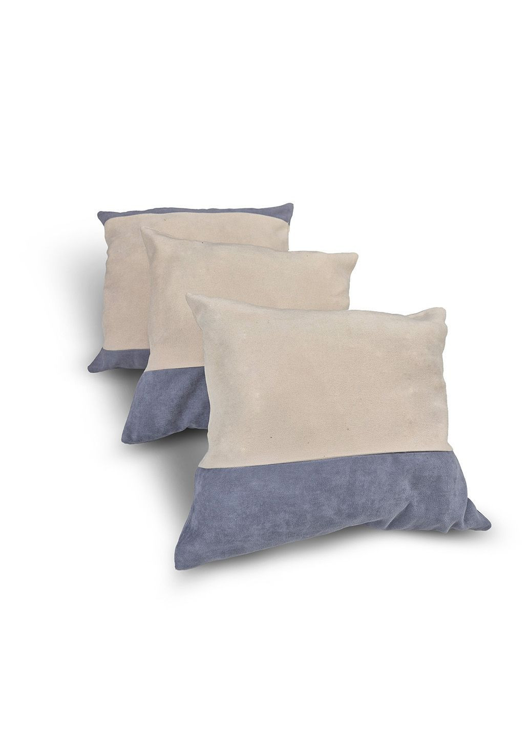 Комплект декоративных подушек 41х38см 3шт серый и молочный (п_0818) Firanka Simple (369408739)