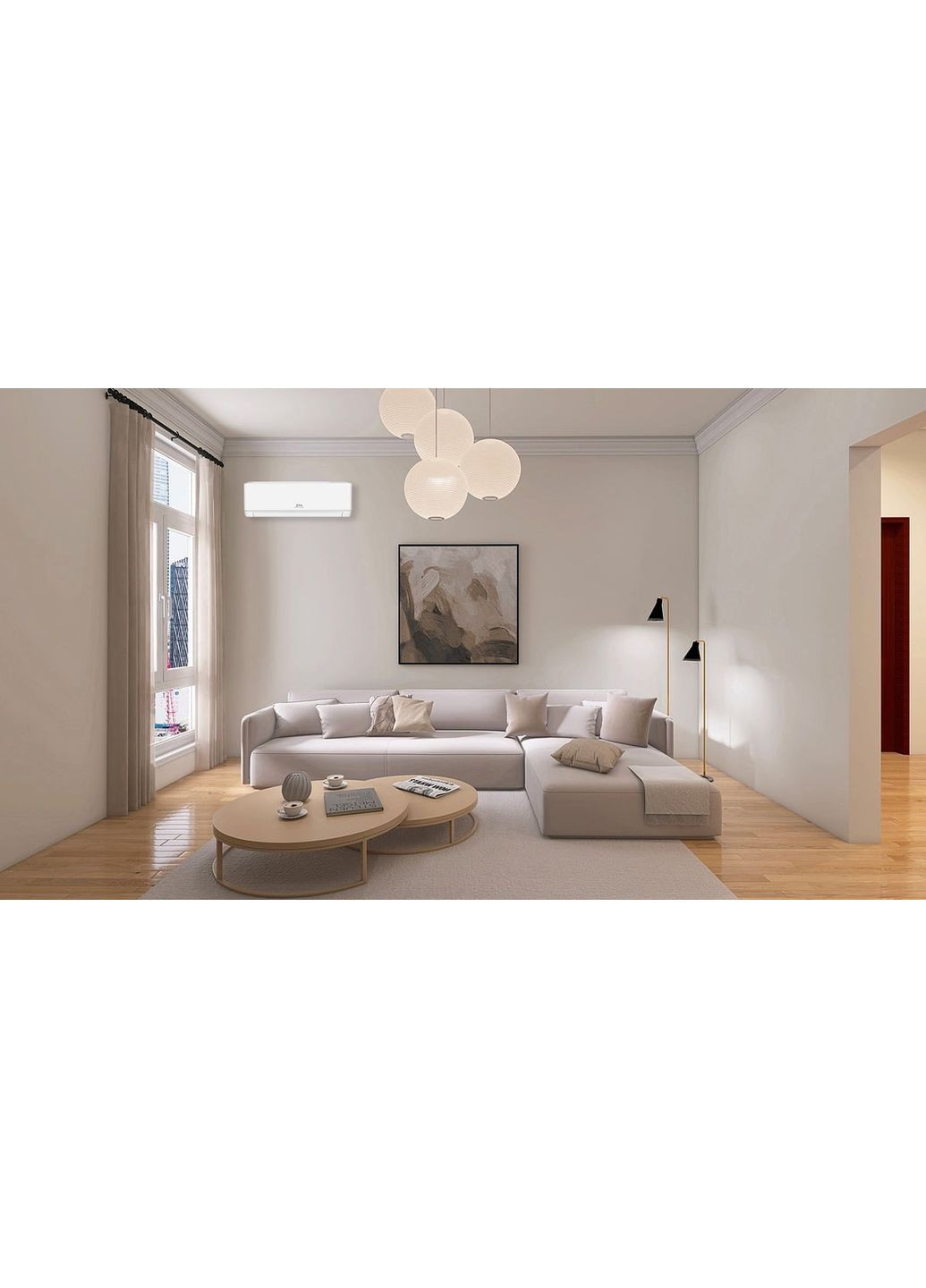 Кондиционер CH-S07FTXF6 Vital Plus 20м2 инвертор 7000BTU 2.2кВт A++/A++ -15°С Wi-Fi R32 белый Cooper&Hunter (363320861)