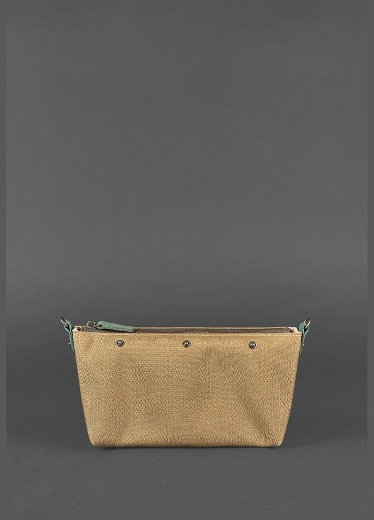 Шкіряна плетена жіноча сумка Пазл S зелена Crazy Horse (A-026643) BlankNote кросс-боди (327874174)