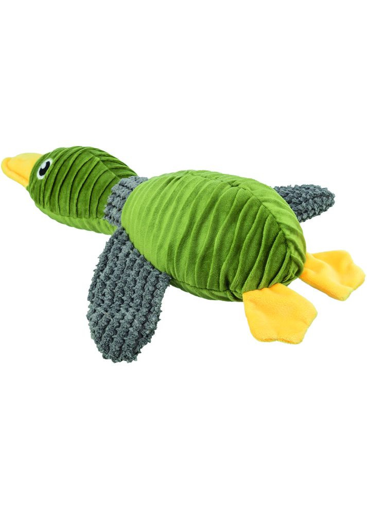 Игрушка Утка плюшевая из переработанных материалов для собак 40 см Trixie (362701693)