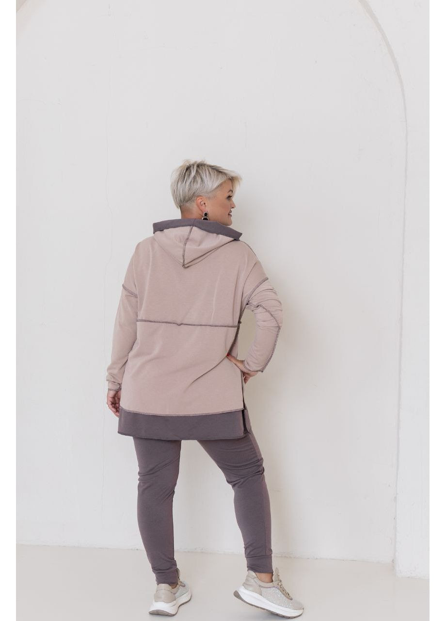 Жіночий прогулянковий костюм великого розміру "Зручність і стиль" | Розмірна сітка в GD/GL Модний простір (364966832)