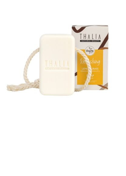 Натуральное освежающее мыло для волос, лица и тела с эфирным маслом лемонграсса, 140 Thalia (287339463)