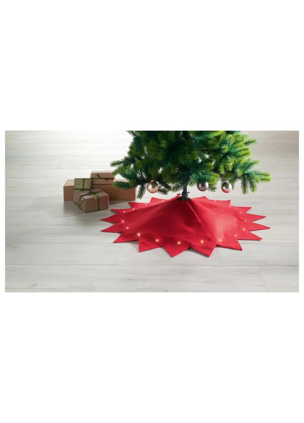 LED килимок для ялинки Ø 100 см з підсвіткою спідниця для ялинки Livarno home (365591444)