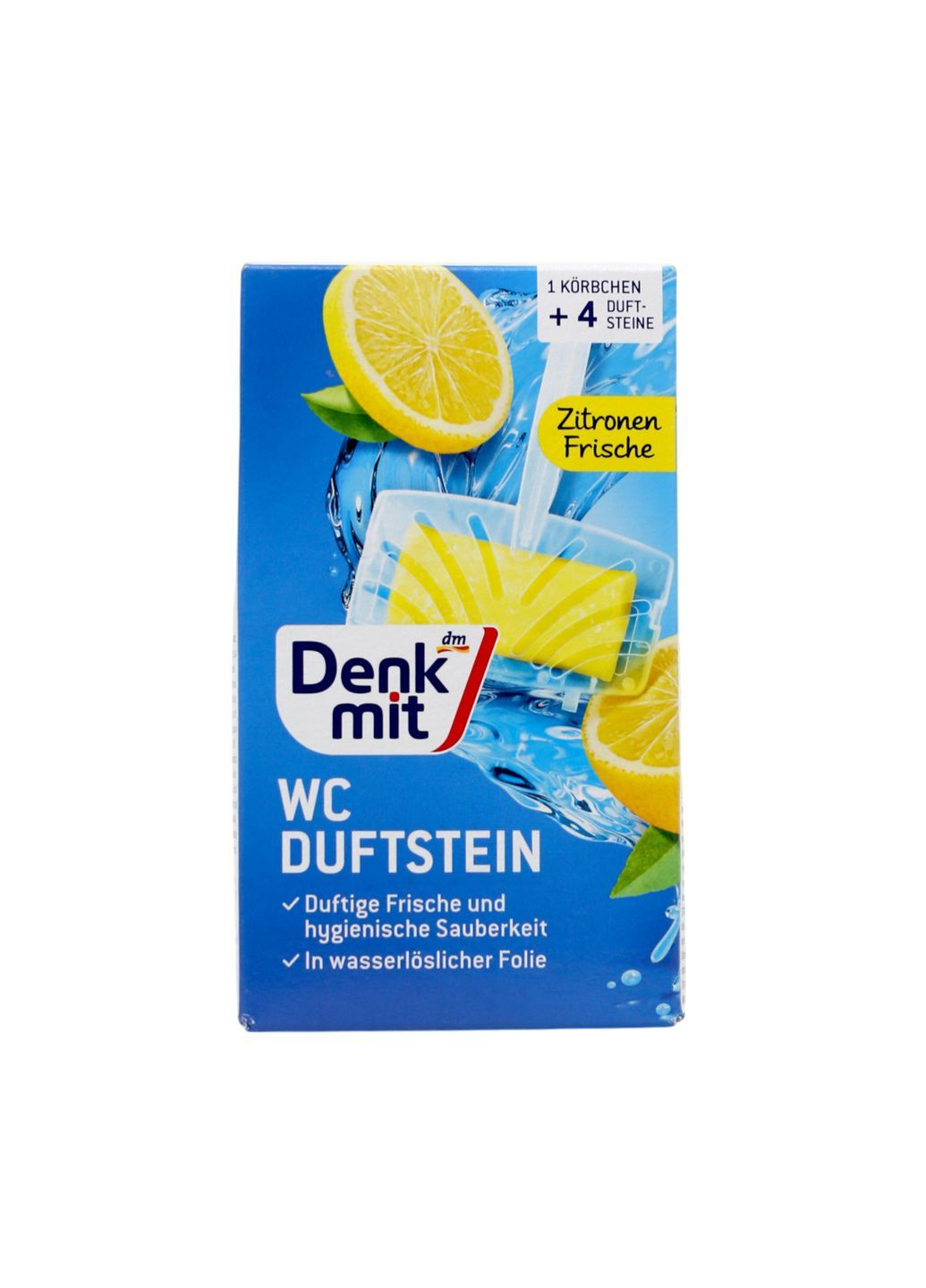 Туалетный блок для унитаза Zitronen Frische (4 шт.) Denkmit (362264872)