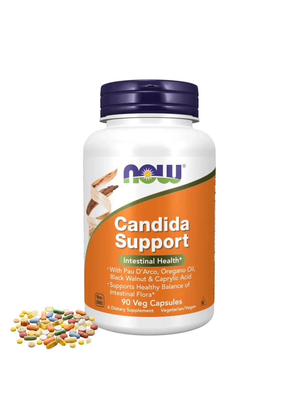 Candida Support - 90 vcaps Now Foods (381116814)