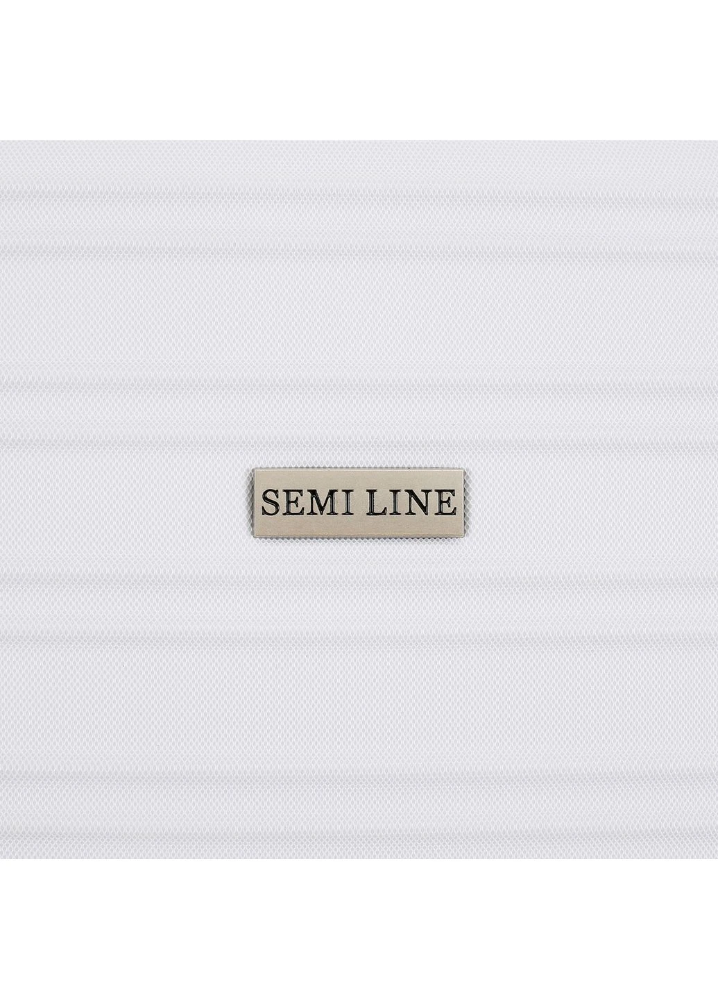 Чемодан 20" (S) White (T5952-1) Semi Line (392409760)
