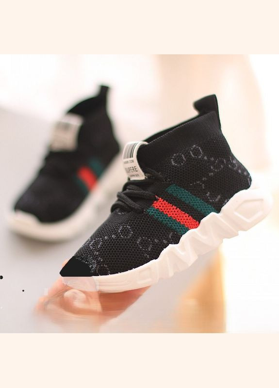 Чорні всесезонні дитячі кеди кросівки BabyStyle