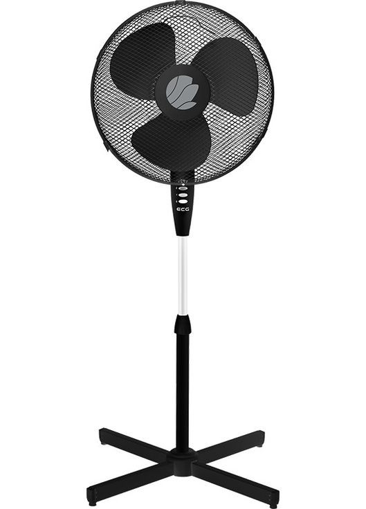 Вентилятор напольный EСG FS-40-a-BlaСk 50 Вт черный ECG (364754162)