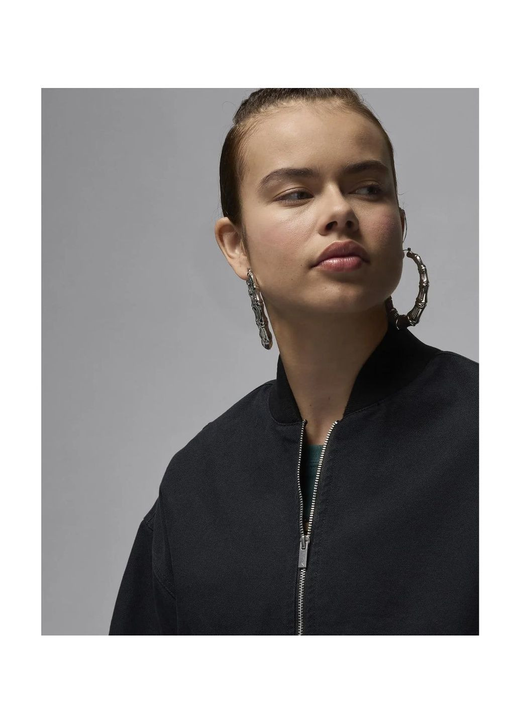 Черная куртка женская renegade lightweight jacket black Air Jordan