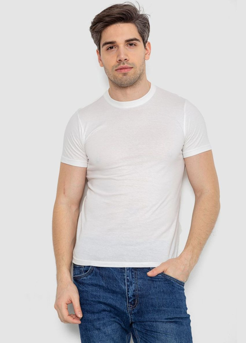 Белая футболка мужская базовая бельевая Ager 244R121