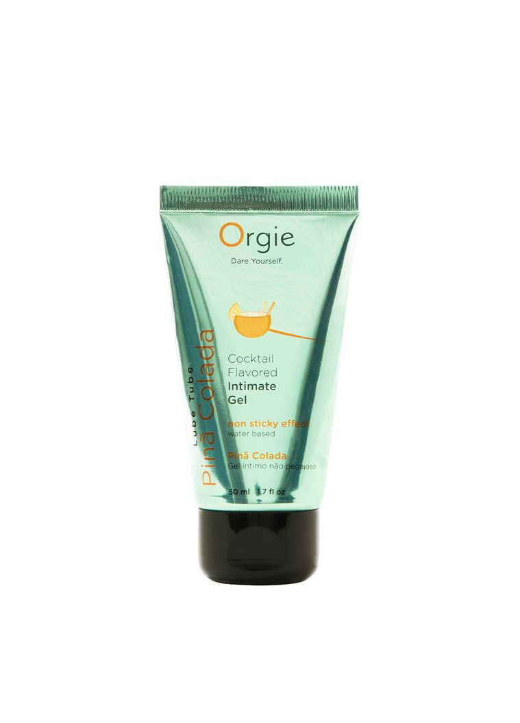 Лубрикант на водній основі Lube Tube Pina Colada, 50 мл, смак та аромат піна колади Orgie (369948864)