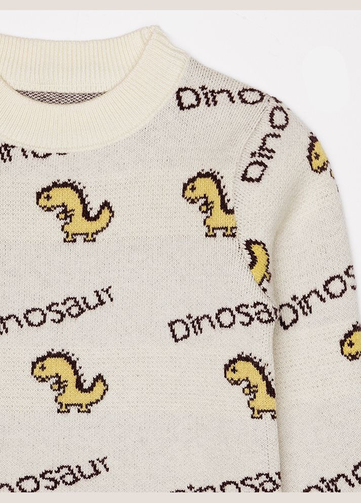 Джемпер для хлопчика колір молочний CB-00221343 YINHUITU (314910640)