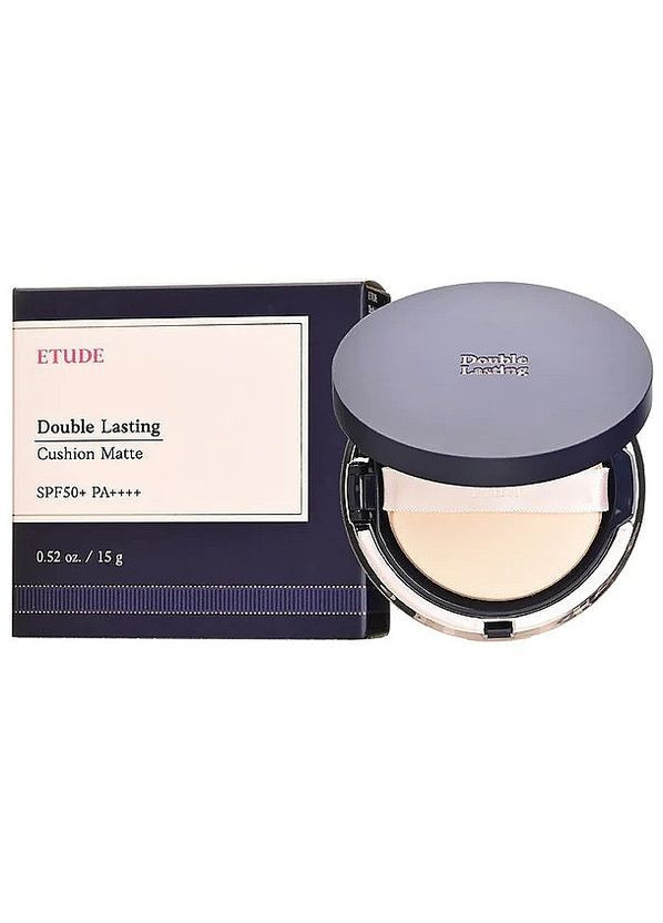 Double Lasting Cushion Matte SPF50+/PA+++ - Double Lasting Cushion Matte SPF50+/PA+++ 21N1 - Neutral Beige (2-1139206) Etude (369792543)