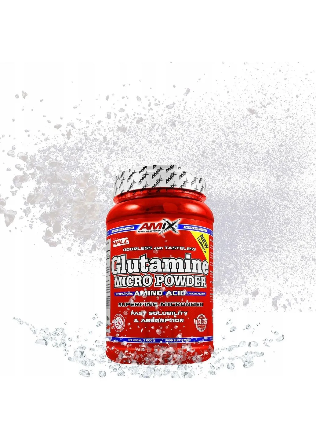 Глутамін L-Glutamine 1000 г Amix Nutrition (377211745)