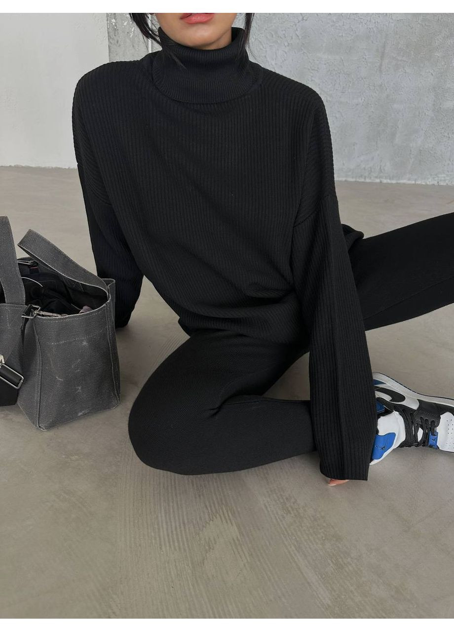 Женский костюм в рубчик No Brand (360531694)