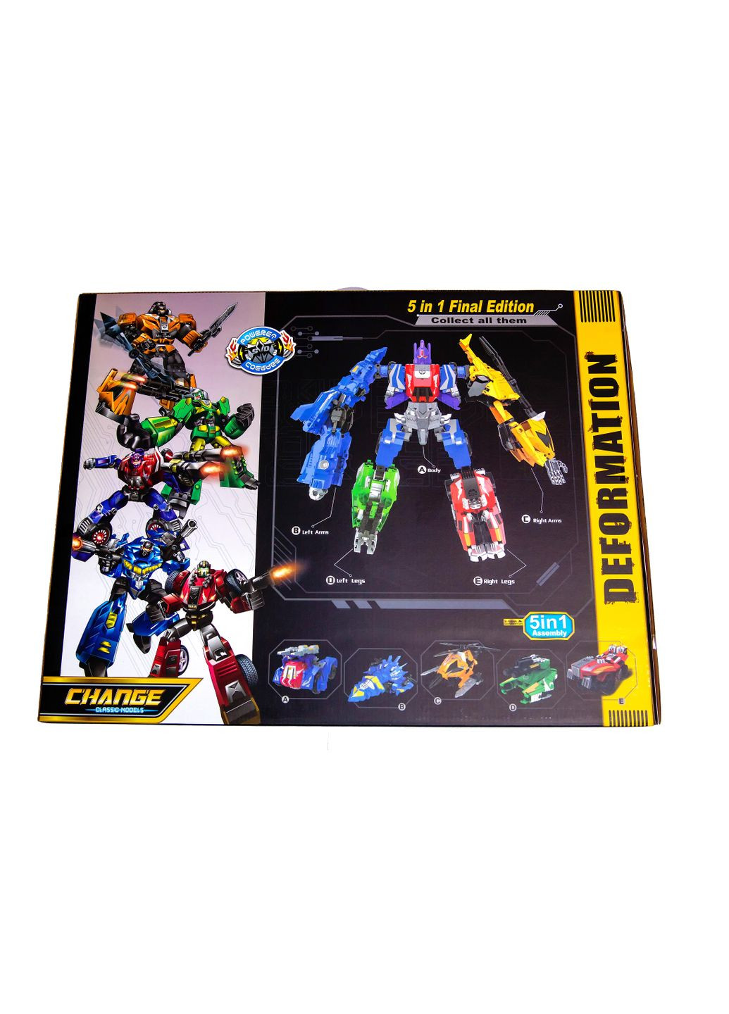 РАБОТА ТРАНСФОРМЕР G266892-611-49 ТРАНСФОРМЕРЫ 5В1 Huada Toys (329898982)