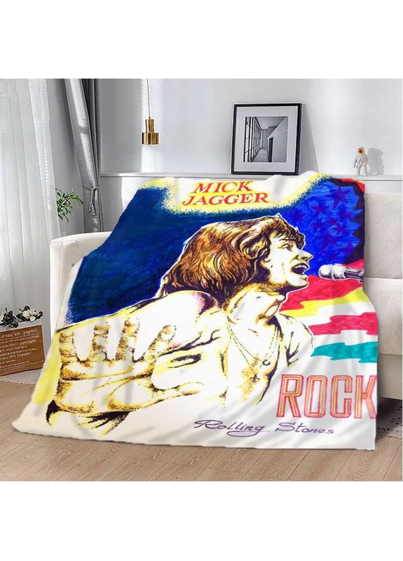 Плед 3D Mick Jagger 12026 160х200 см FlexDress (368762141)