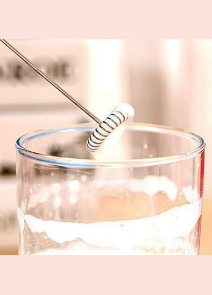 Ручний спінювач для молока HongXin піноутворювач капучинатор Синій Clatronic (296925699)