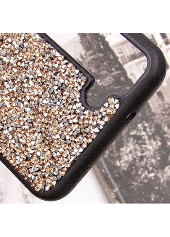 Чохол TPU Rock Diamond для Samsung Galaxy S23+ Блідо рожевий Bling World (369646527)