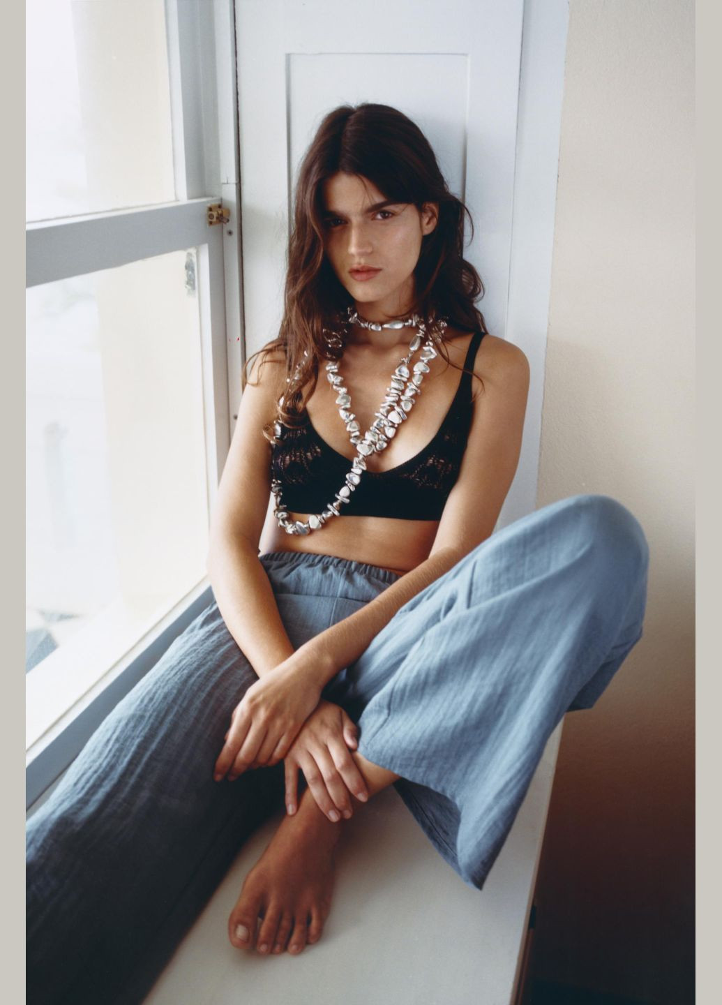 Брюки палаццо Zara (331740730)