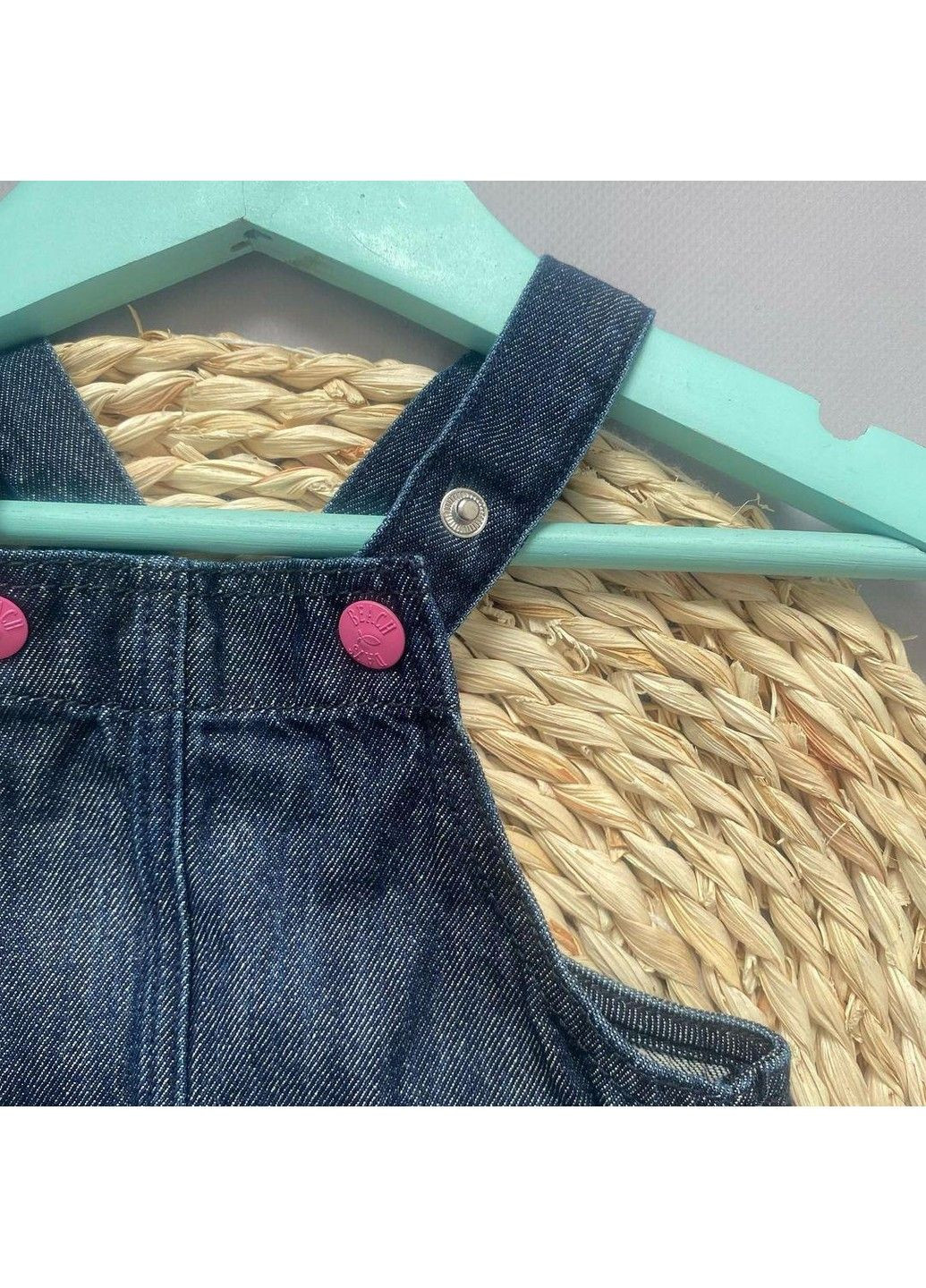 сарафан джинсовый детский, синий Lupilu