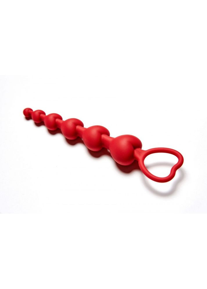 Анальная цепочка RED 15.5 см Loveshop (297395188)