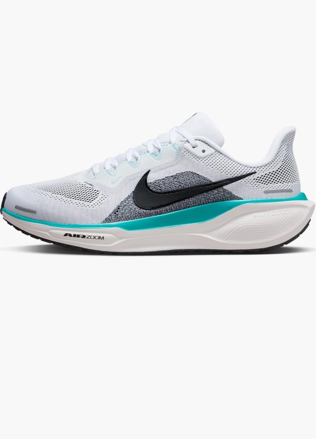 Белые кроссовки мужские pegasus 41 white/grey fd2722-103 Nike