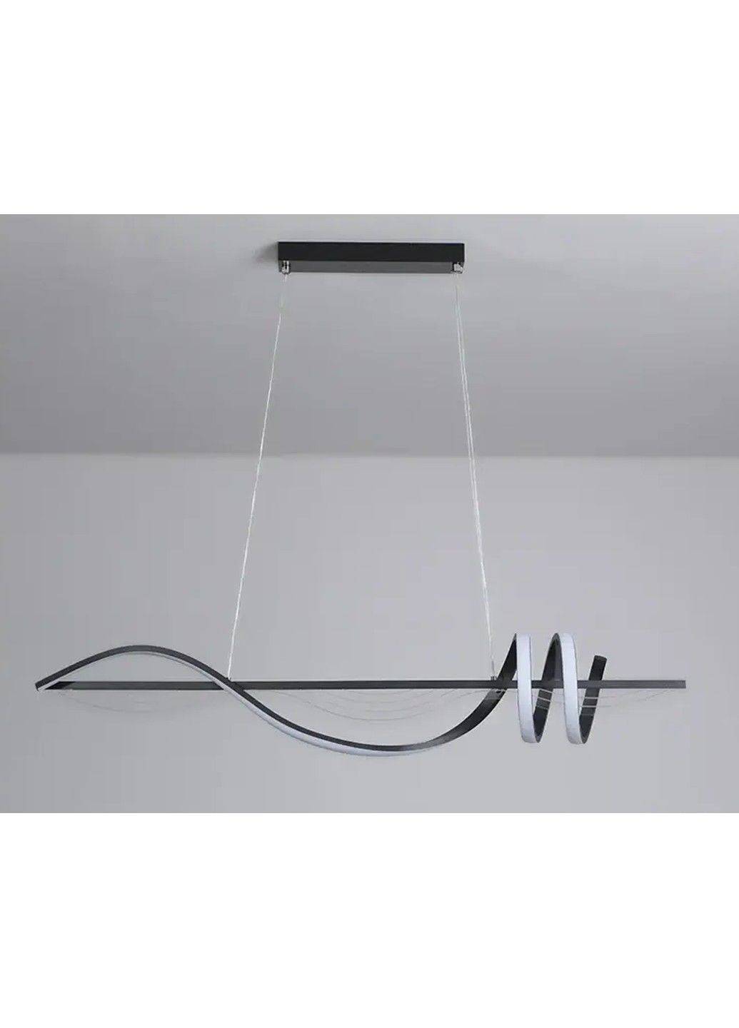 Світлодіодна люстра Меч PJ910 (100см) Чорна No Brand (331640516)