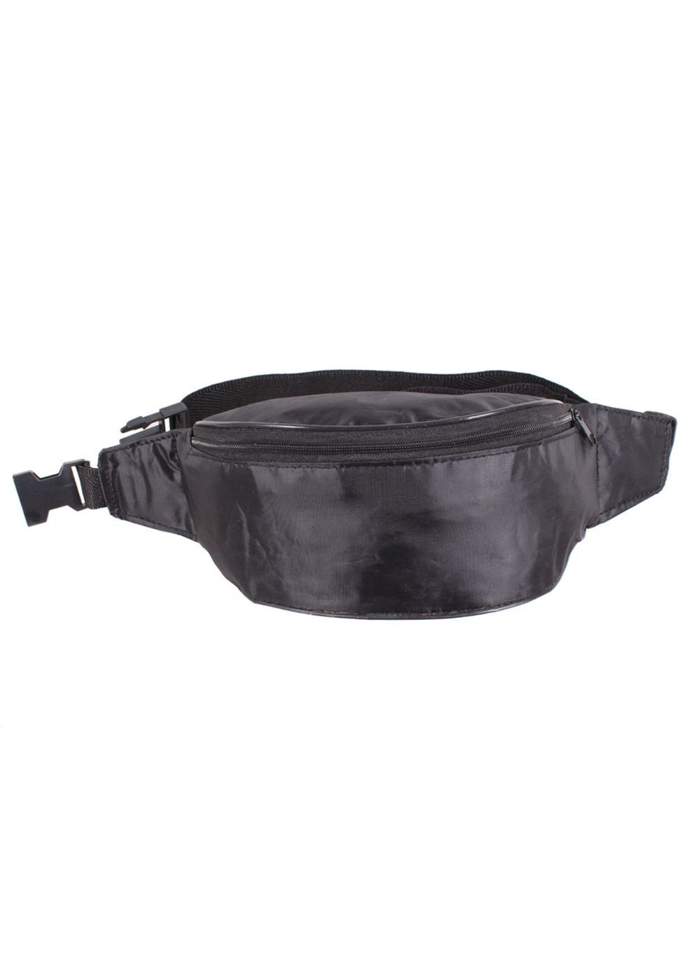 Чоловіча шкіряна сумка на пояс 303676 чорна No Brand (370848185)