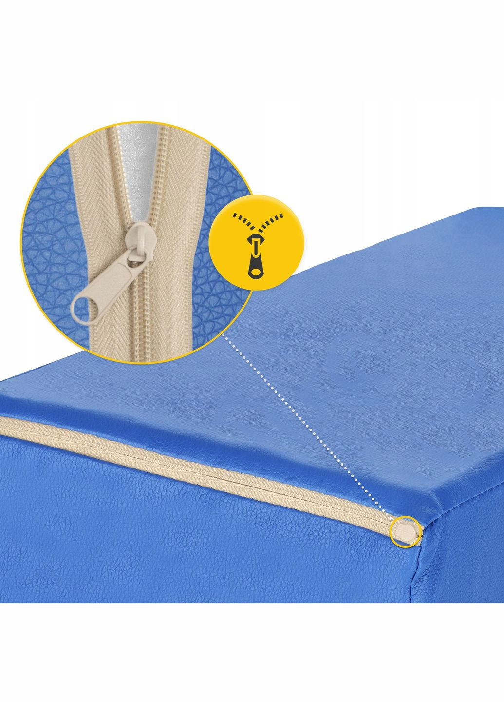 Клин для реабілітації та масажу 54 x 22 x 12 см Blue (P-5905973403023) 4FIZJO (304252675)