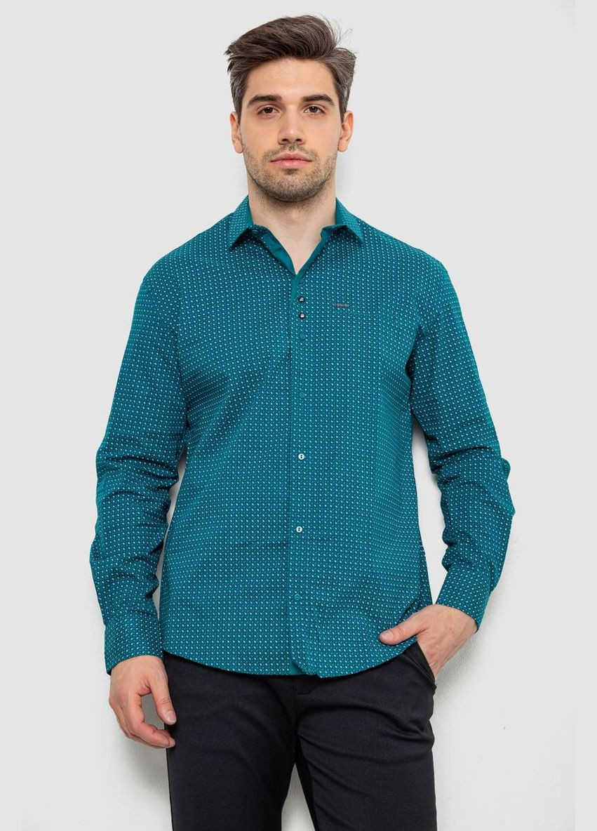 Зеленая повседневный рубашка Ager