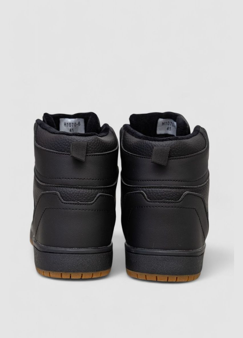 Чорні Зимовий кросівки чоловічі зимові на хутрі Paliament 248RH1070