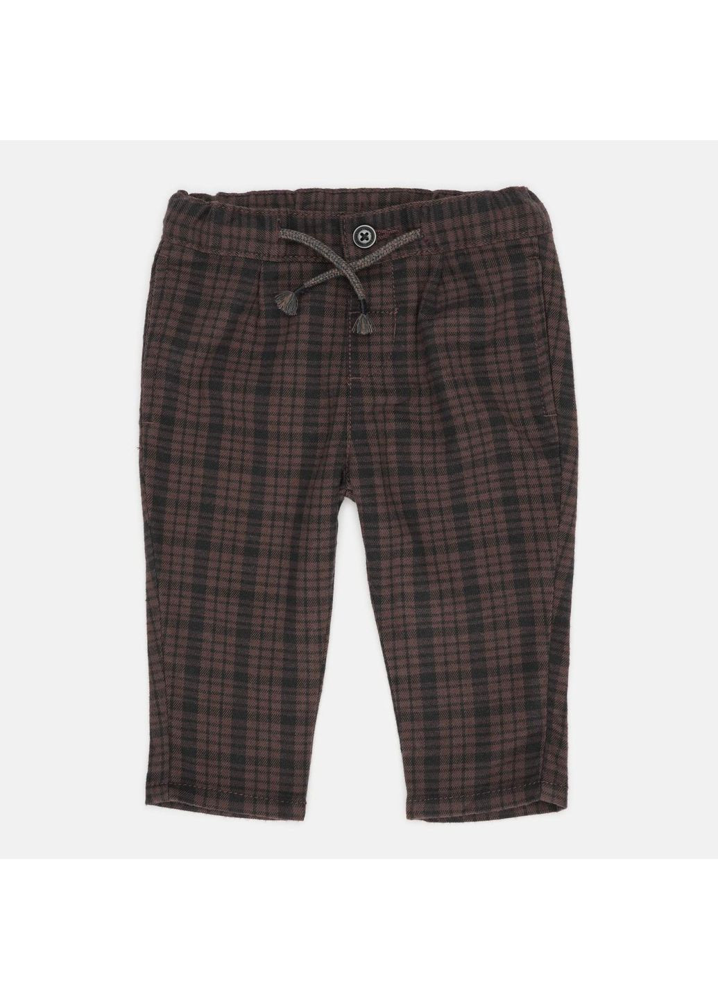 Коричневые демисезонные брюки H&M