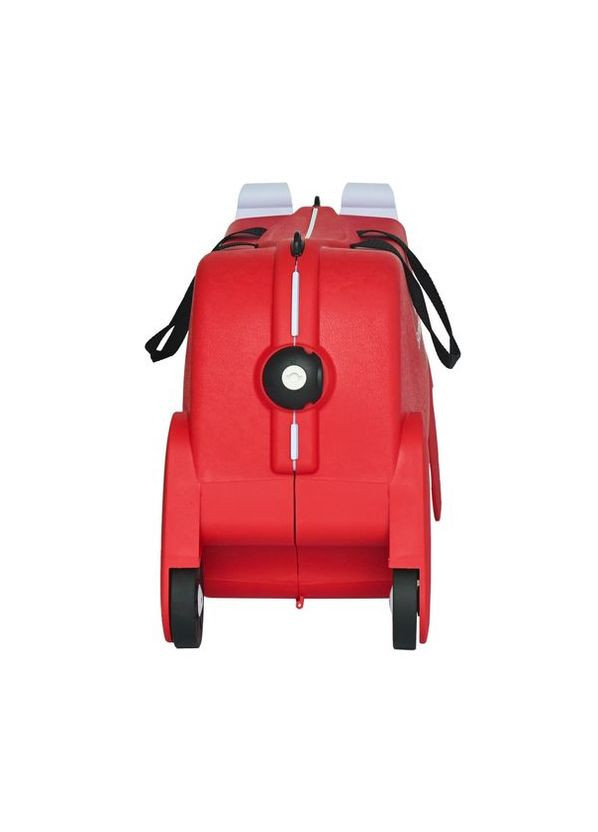 Детский чемодан маленький S 73102 "Щенок" полипропилен Красный Snowball (299843673)