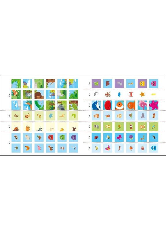 Книжка Англійська з наліпками "Лео та Ліз шукають тваринок" 1731001 Ranok Creative (334162562)