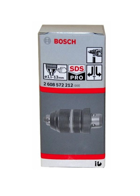 Швидкозатискний патрон SDSPlus 2608572212 (13 мм) з перехідником для GBH 2-26 DFR (23505) Bosch (294335533)
