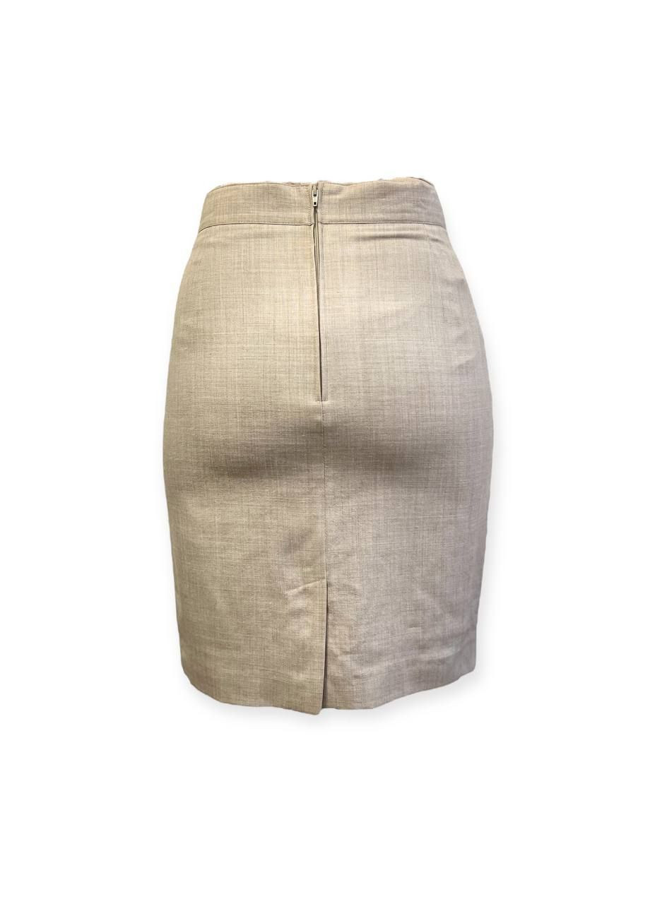 Бежевая повседневная юбка бежевый Rmg-Style