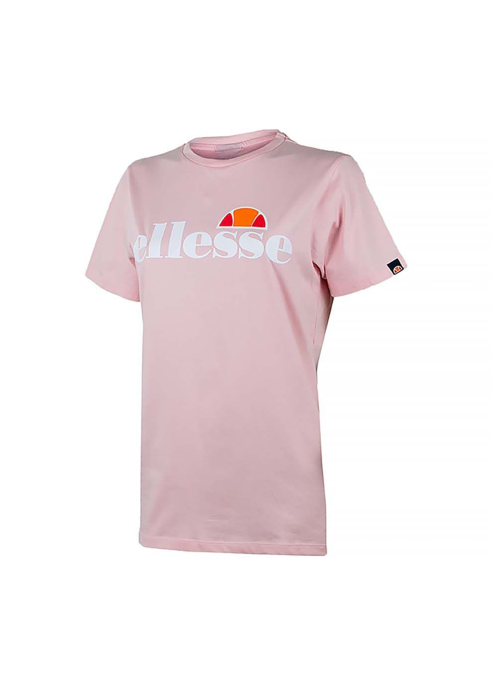 Розовая демисезонная детская футболка jena tee jnr розовый Ellesse