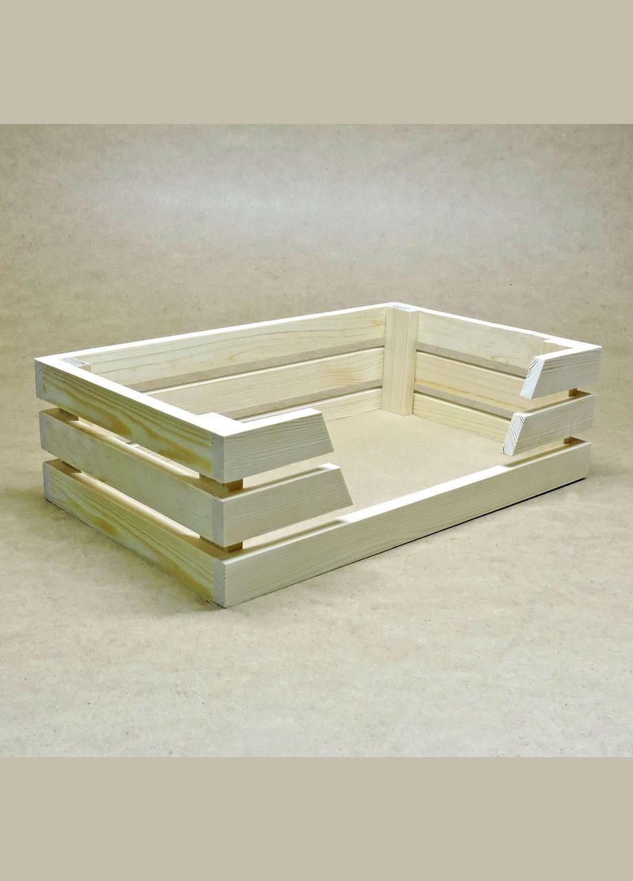 Лежак деревянный для собаки из дерева Лессер 50х30 бланже (ЛЖК-5030201) No Brand (328450520)