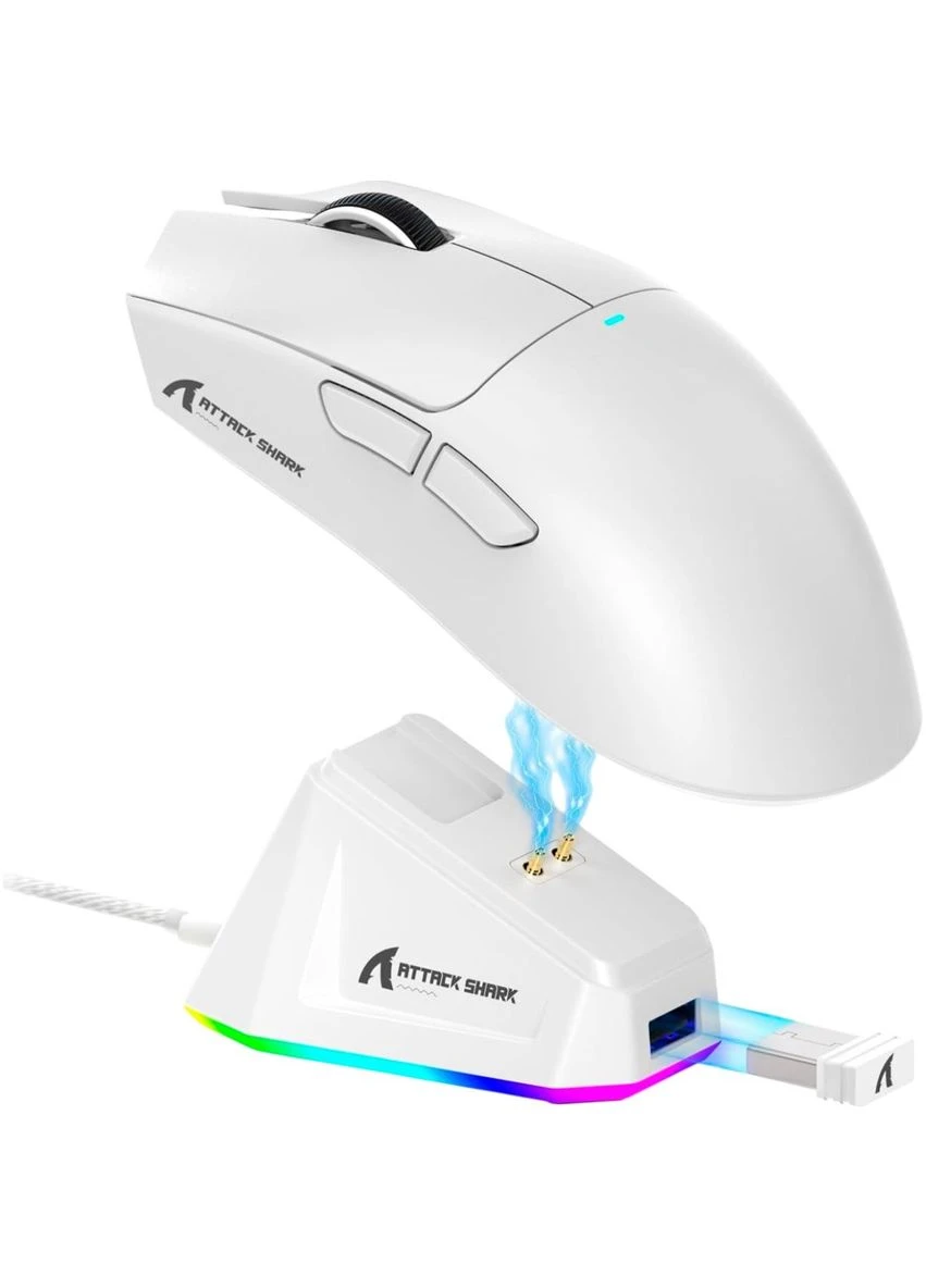 Миша X11 White [134367] ATTACK SHARK (399257359)