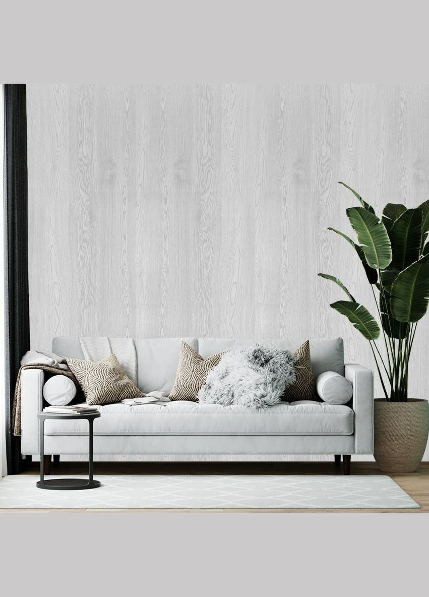 Самоклеющаяся виниловая плитка SW00001181 Молочная в рулоне 3000х600х2мм Sticker Wall (298285073)